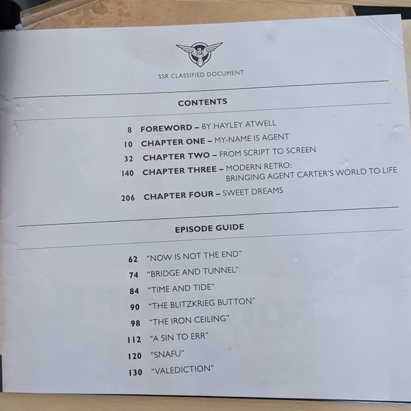 Agent Carter Season 1 Coffee Table Book - Picture 3 of 5